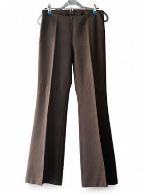 Vintage 90s/Y2K Candie’s Brown Low Rise Wide Flare Leg Trousers Size 9